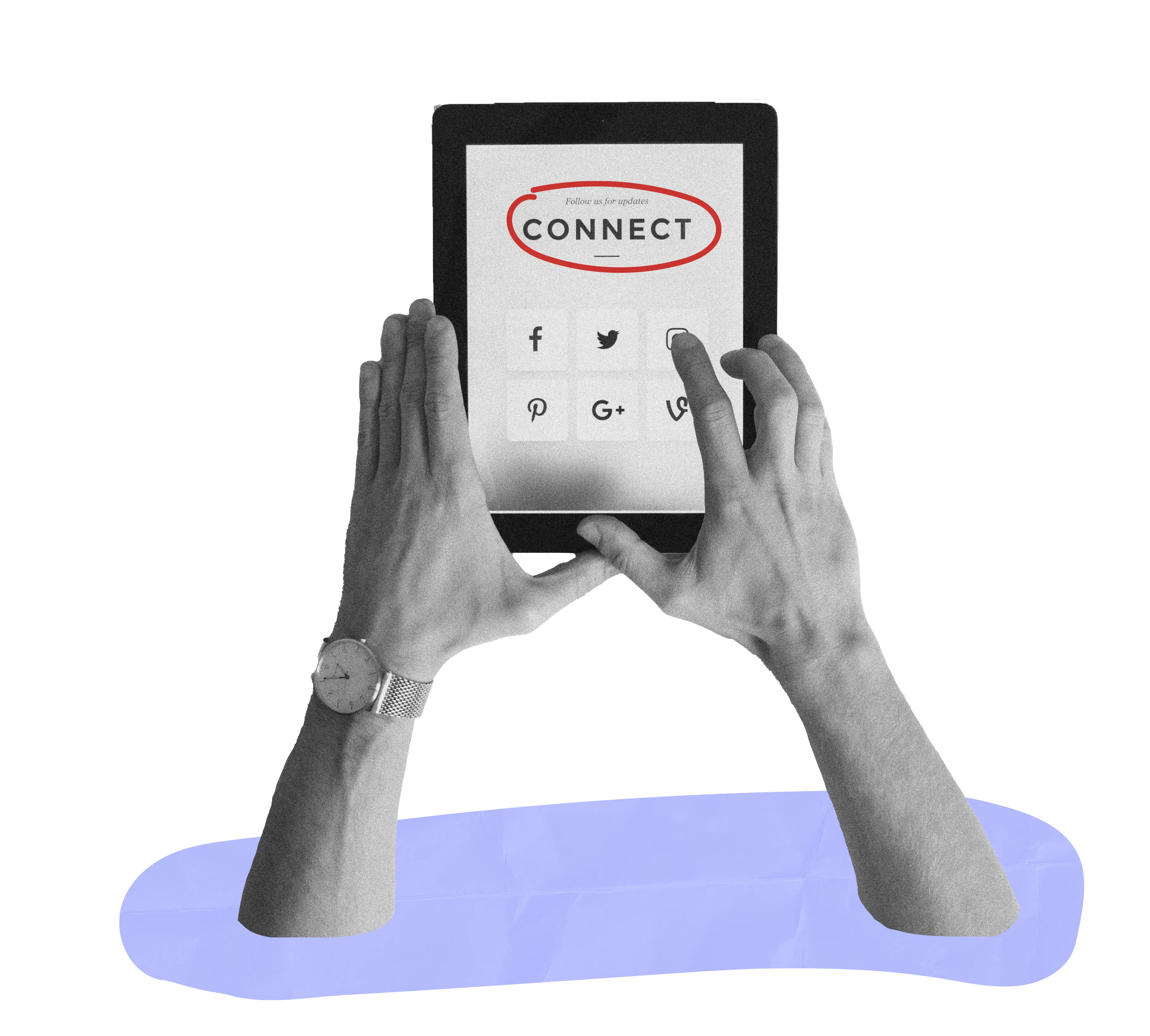 Digital services illustration